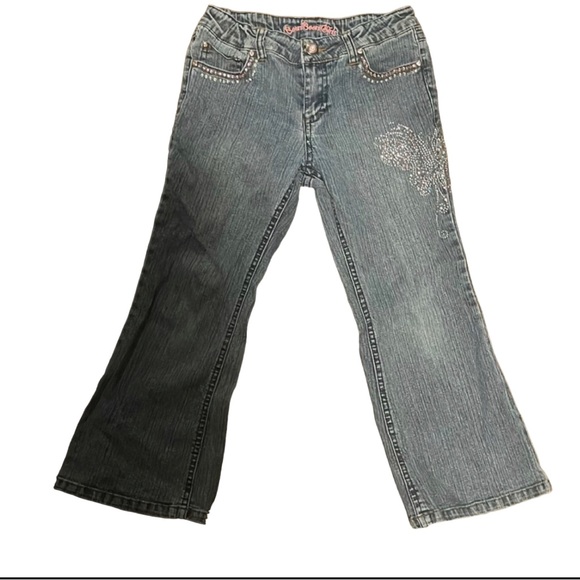 GIRLS SIZE 6X BOOM BOOM GIRLS BLUE JEANS - Picture 5 of 5